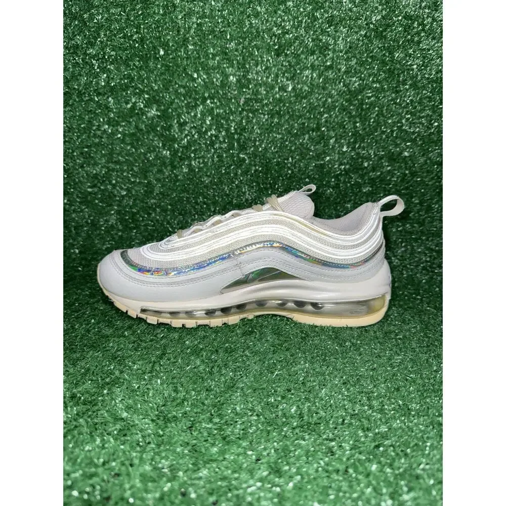 Nike Air Max 97 Iridescent White Womens Size 6.5 Athletic Running Shoes Sneakers - Picture 6 of 11